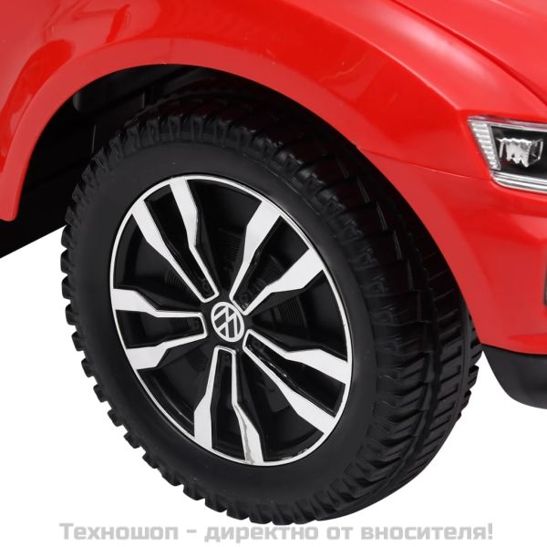 Кола за бутане Volkswagen T-Roc, червена