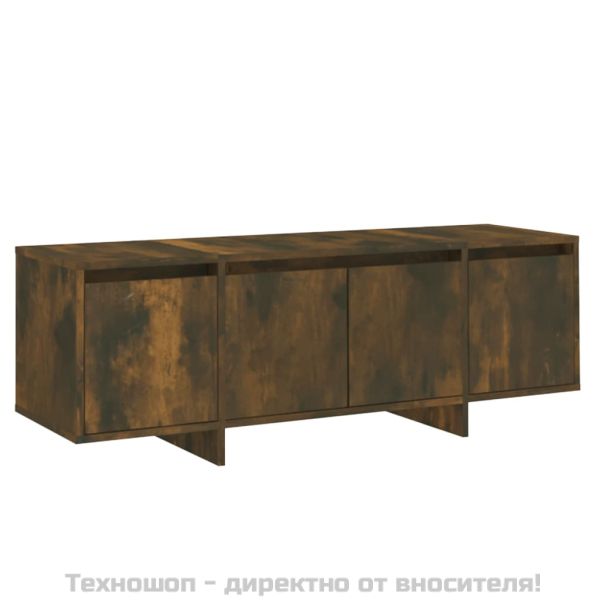 ТB шкаф, опушен дъб, 120x30x40,5 см, инженерно дърво