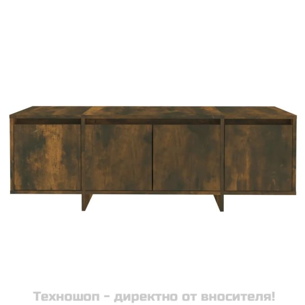 ТB шкаф, опушен дъб, 120x30x40,5 см, инженерно дърво