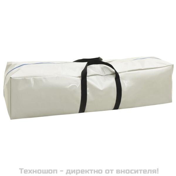 Надуваем дюшек за гимнастика с помпа, 400x100x20 см, PVC, розов