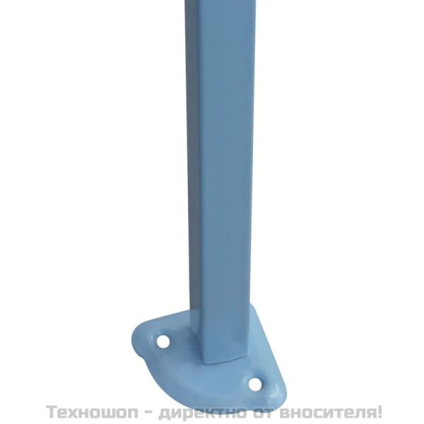 Сгъваема шатра с 3 стени, 3x4,5 м, синя