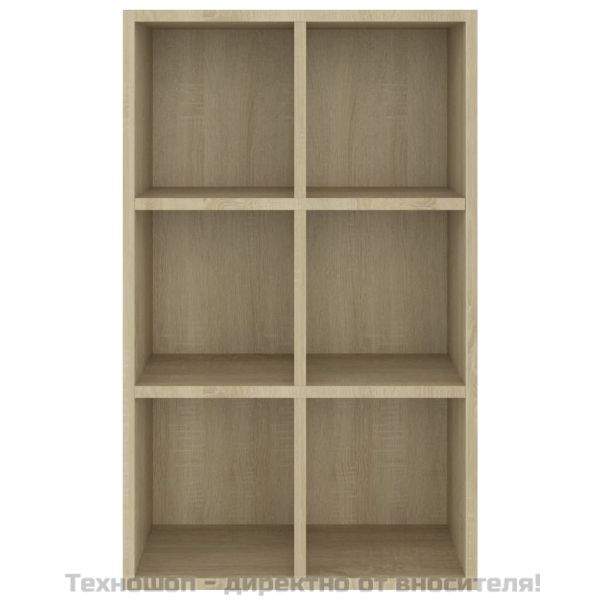 Библиотека/бюфет, дъб сонома, 66x30x98 см, инженерно дърво