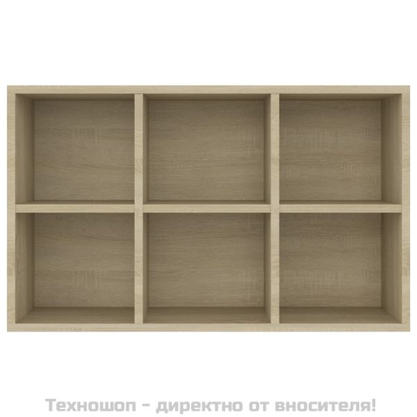 Библиотека/бюфет, дъб сонома, 66x30x98 см, инженерно дърво