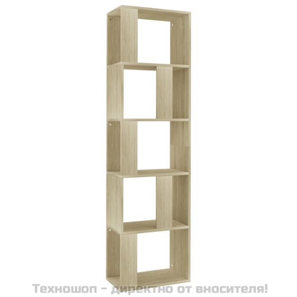 Разделител за стая, дъб сонома, 45x24x159 см, инженерно дърво
