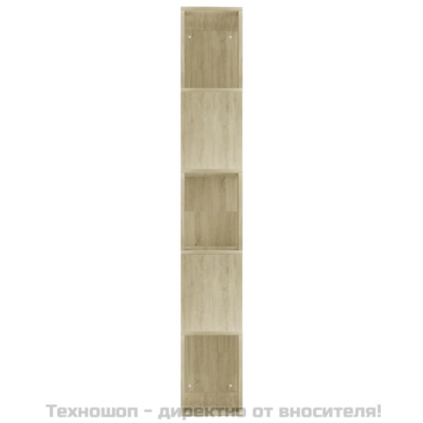 Разделител за стая, дъб сонома, 45x24x159 см, инженерно дърво