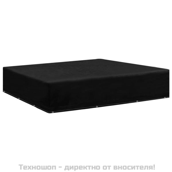 Покривало за градински мебели 12 капси 250x250x70 см