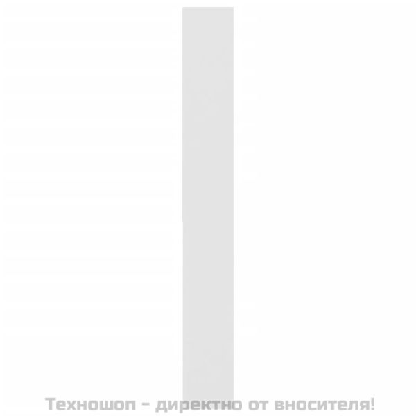 Шкаф за пералня, бял, 64x24x190 см