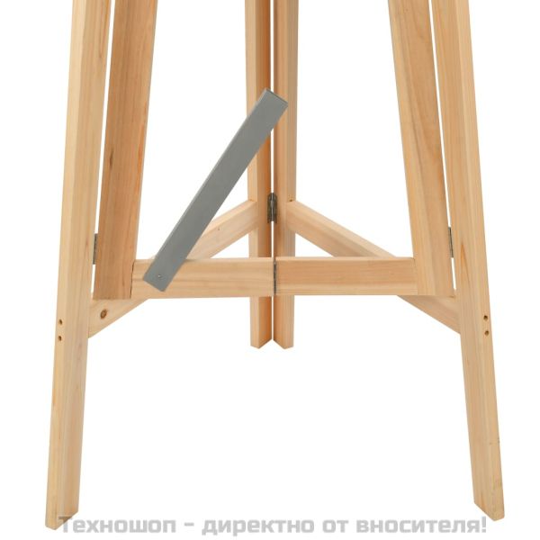 Сгъваема бар маса, 78 см, чамова дървесина