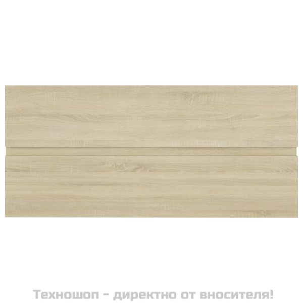 Долен шкаф за мивка, дъб сонома, 100x38,5x45см, инженерно дърво