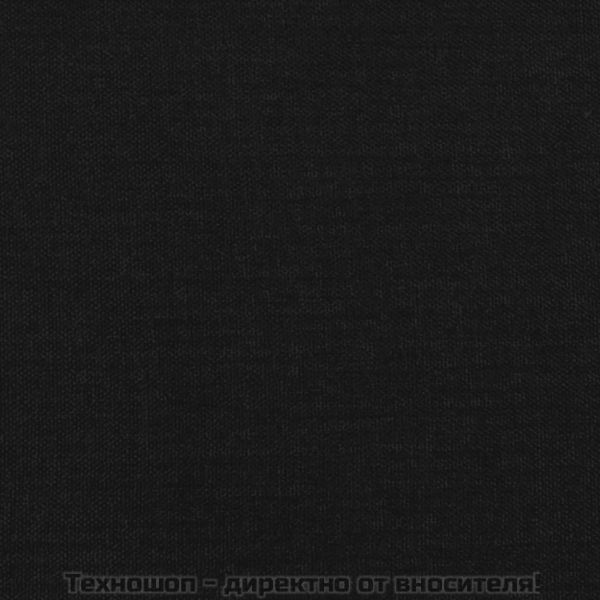 Боксспринг легло с матрак, черно, 90x200 см, плат