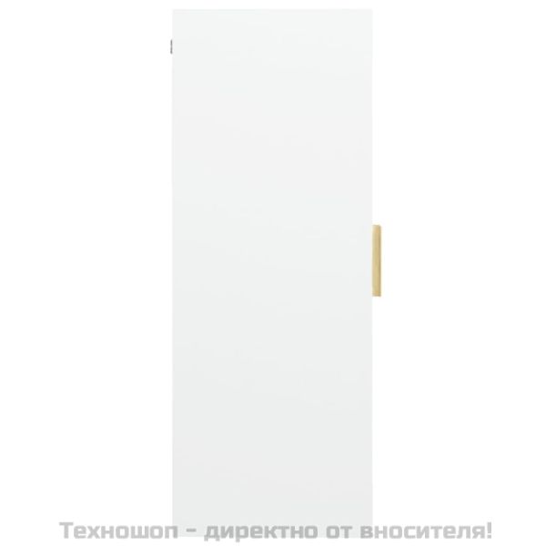 Окачен стенен шкаф, бял, 69,5x34x90 см