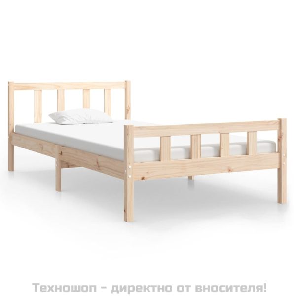 Рамка за легло, масивно дърво, 100х200 см