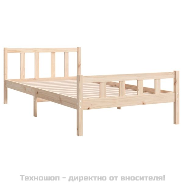 Рамка за легло, масивно дърво, 100х200 см