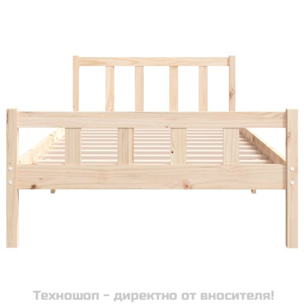 Рамка за легло, масивно дърво, 100х200 см
