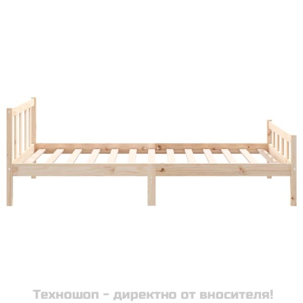 Рамка за легло, масивно дърво, 100х200 см