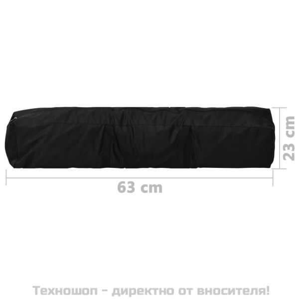 Палатка за къмпинг тип иглу, 650x240x190 см, 8-местна, синя