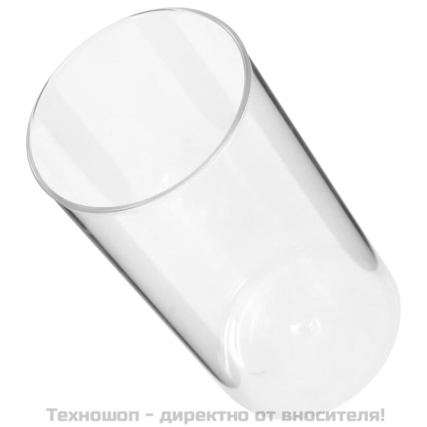 Стъклени буркани за съхранение с коркови капаци, 6 бр, 1100 мл