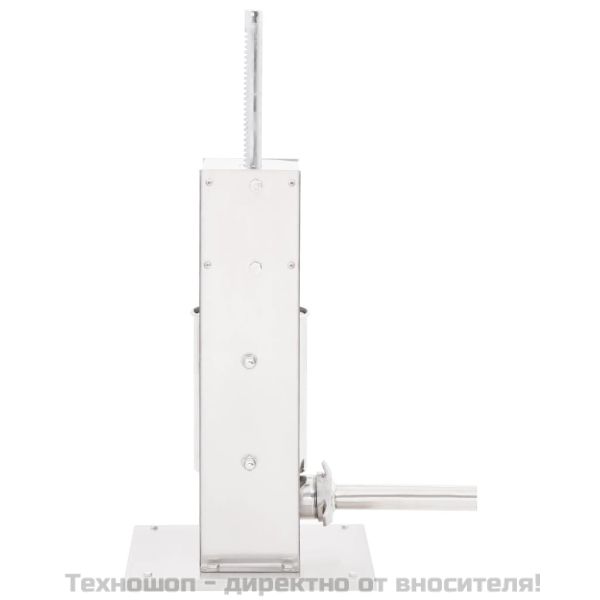 Ръчна пълначка за наденици, сребриста, 3 л, неръждаема стомана