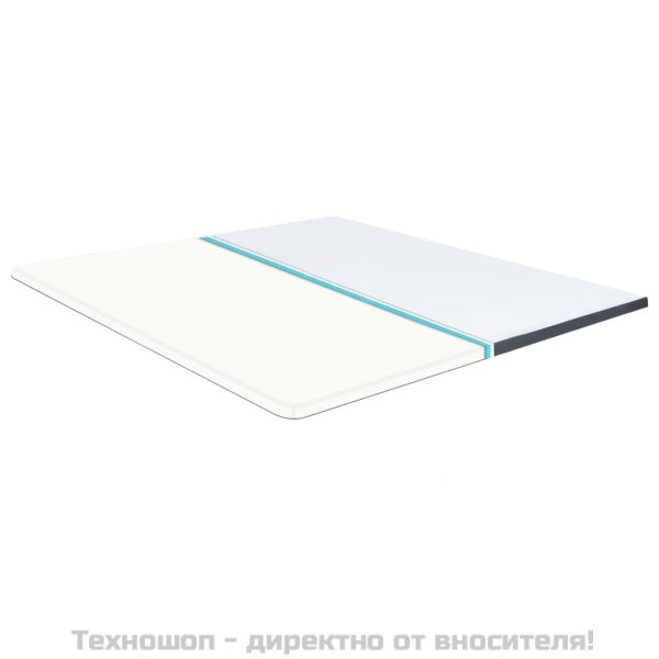 Топ матрак за боксспринг легло 200x180x5 см, със средна мекота