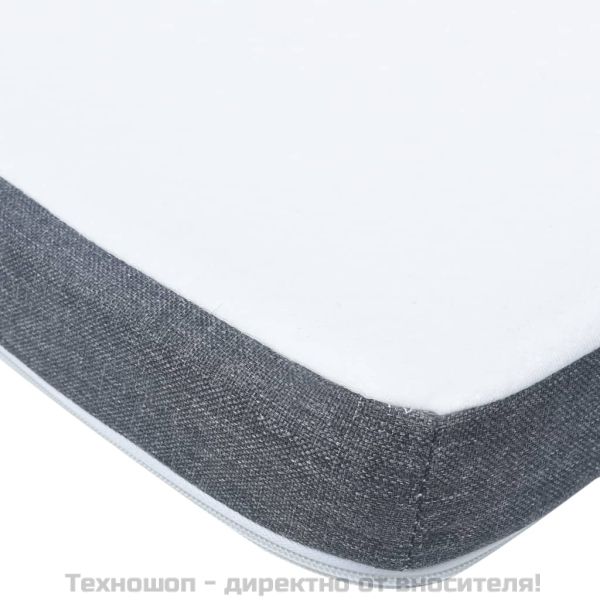 Топ матрак за боксспринг легло 200x180x5 см, със средна мекота