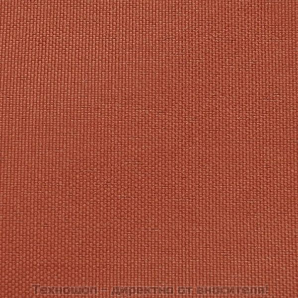 Сенник-платно от "Оксфорд" текстил, 3,6x3,6 м, цвят теракота