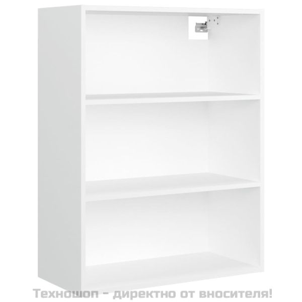 Окачен стенен шкаф, бял, 69,5x32,5x90 см