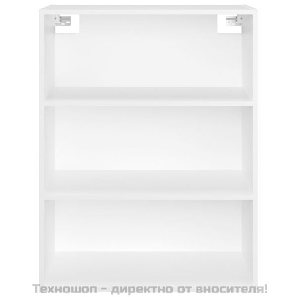 Окачен стенен шкаф, бял, 69,5x32,5x90 см