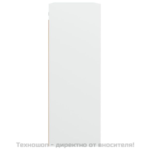 Окачен стенен шкаф, бял, 69,5x32,5x90 см