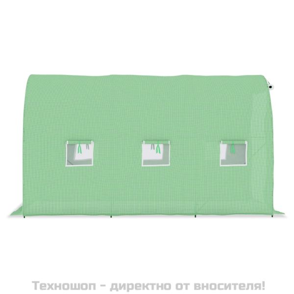 Оранжерия 6,86 м² 3,43x2x2 м