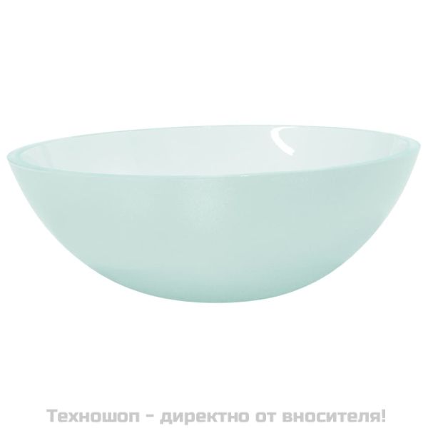 Стъклена мивка, 50x37x14 см, матирана