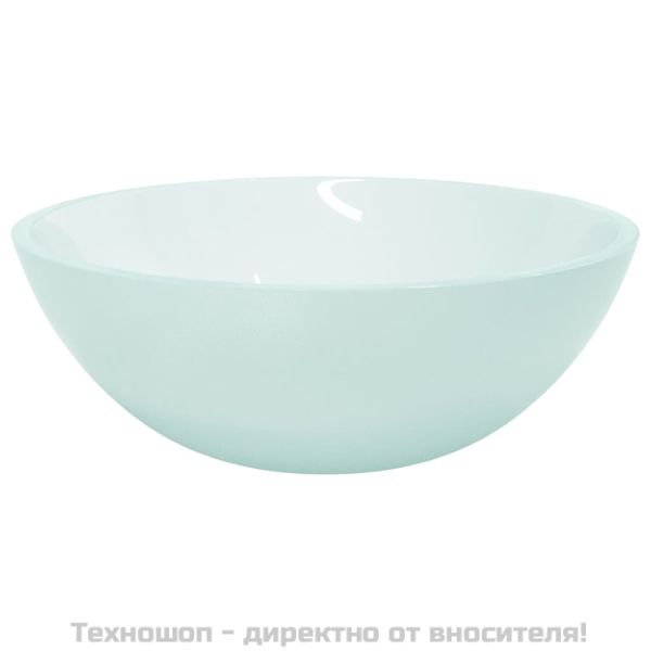 Стъклена мивка, 50x37x14 см, матирана