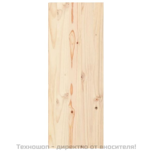 Стенен шкаф, 30x30x80 см, борово дърво масив