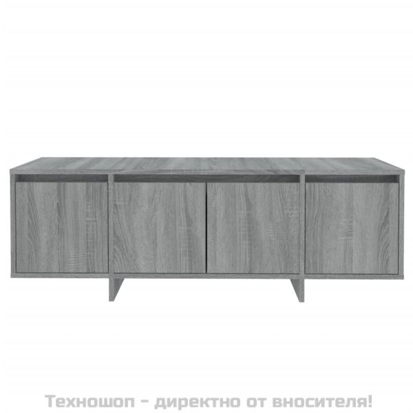 ТB шкаф, сив сонома, 120x30x40,5 см, инженерно дърво