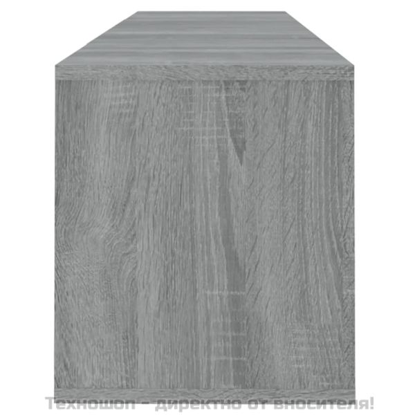 ТB шкаф, сив сонома, 120x30x40,5 см, инженерно дърво