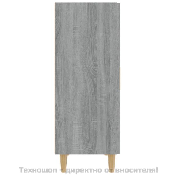 Сайдборд, Сив сонома, 70x34x90 см, инженерно дърво