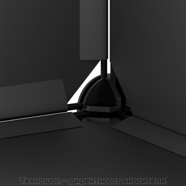 Етажерка за обувки, черна, 84,5x31x93,5 см, PP