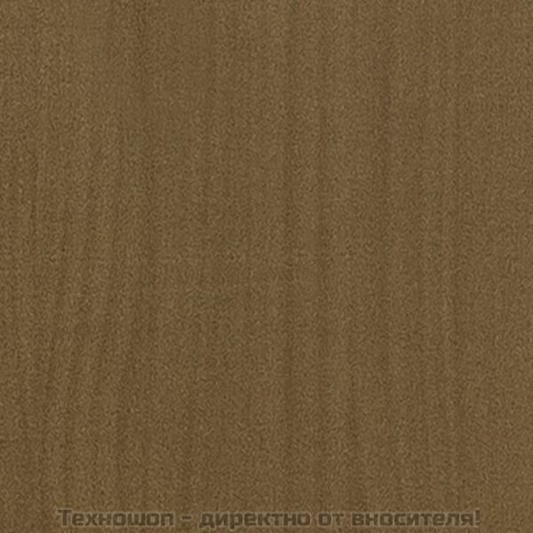 4-етажна библиотека, 80x30x140 см, борово дърво масив