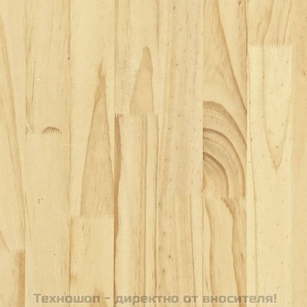 Библиотека/разделител за стая, 80x35x135 см, бор масив