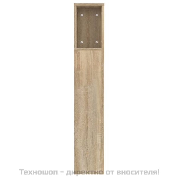 Табла за легло тип шкаф, дъб сонома, 120x18,5x102,5 см