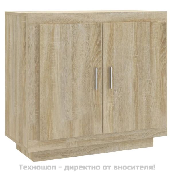 Сайдборд, дъб сонома, 80x40x75 см, инженерно дърво