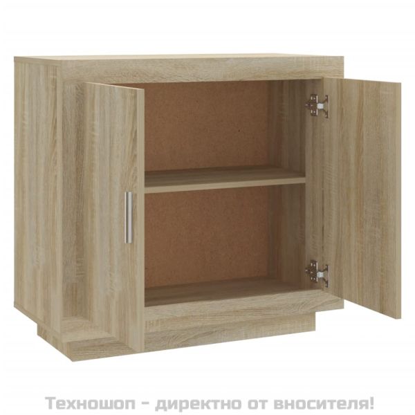 Сайдборд, дъб сонома, 80x40x75 см, инженерно дърво