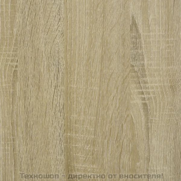 Странична маса, Дъб сонома, 50x46x50 см, инженерно дърво