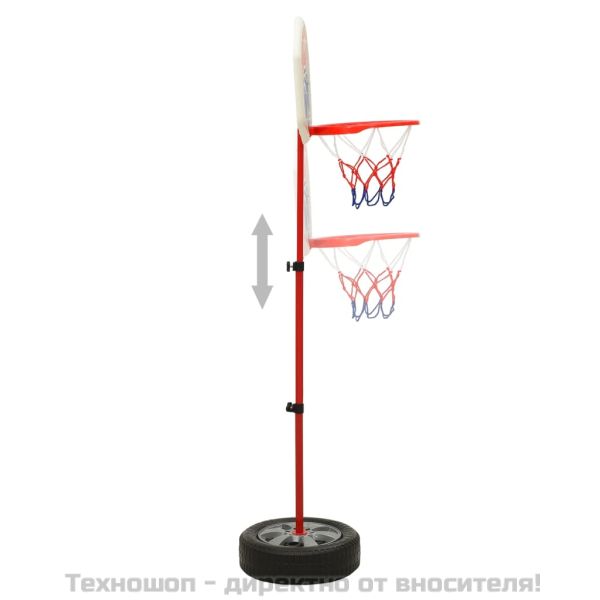 Детски комплект за баскетбол, регулируем, 120 см