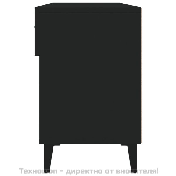 Шкаф за обувки, бял, 102x35x55 см, инженерно дърво