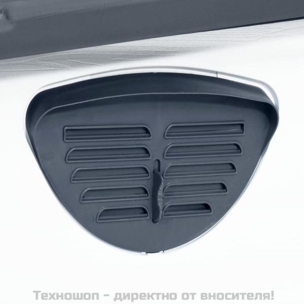 Кучешка къщичка, сива, 90,5x68x66 см, полипропилен