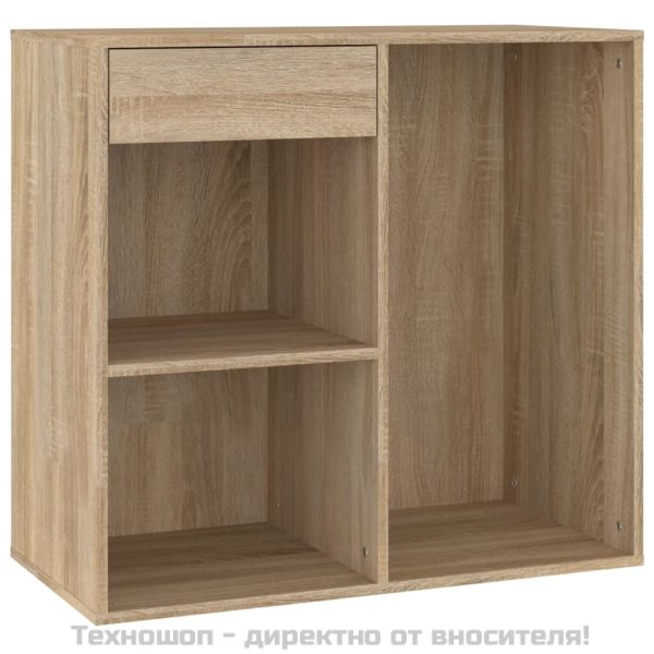 Козметичен шкаф, дъб сонома, 80x40x75 см, инженерно дърво