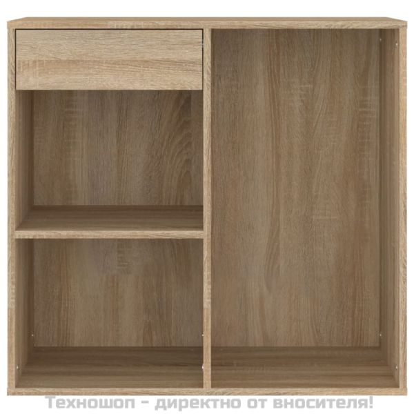 Козметичен шкаф, дъб сонома, 80x40x75 см, инженерно дърво
