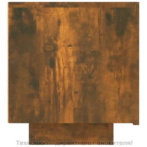 ТB шкаф, опушен дъб, 100x35x40 см, инженерно дърво