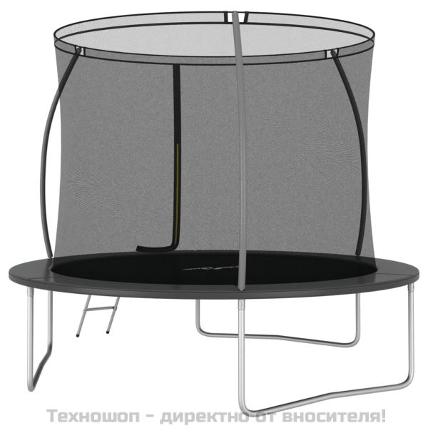 Комплект батут, кръгъл, 305x76 см, 150 кг