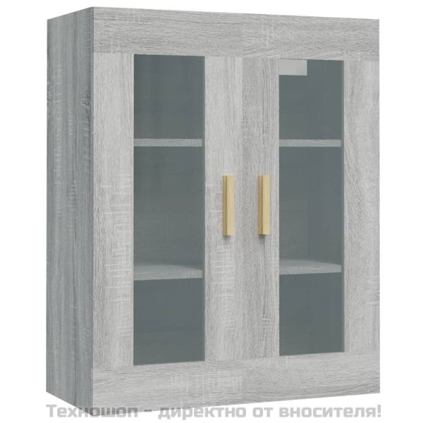 Окачен стенен шкаф, сив сонома, 69,5x34x90 см